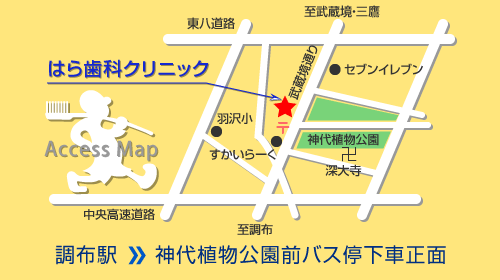 アクセスマップ